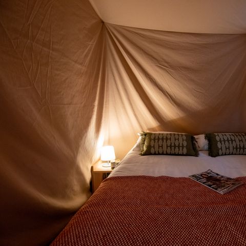 TENTE TOILE ET BOIS 5 personnes - Tente Maori.