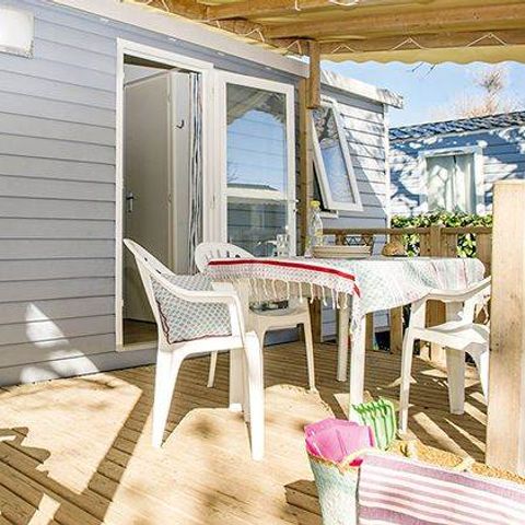 Mobilhome 6 personnes - Mobil home Confort 6 personnes climatisé (env. 31m²)