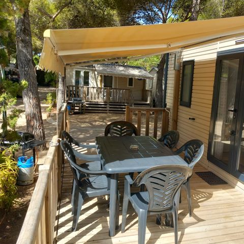 Mobilhome 6 personnes - Par Lifestyle Holidays - Emeraude 3 chambres