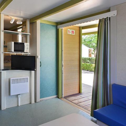 CHALET 5 personnes - 5 places - 2 chambres ( Clim Tv Ménage )