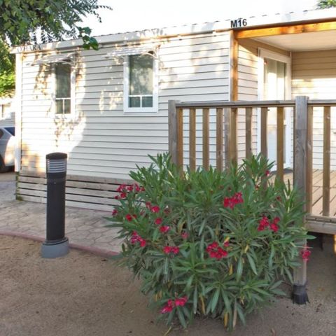 BUNGALOW 4 personnes - Mobil Home 4 places 2 chambres (clim,tv)