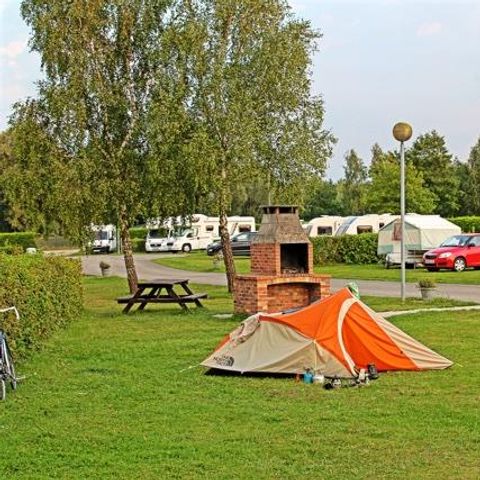 Emplacement - Forfait randonneur à pied ou à vélo avec tente