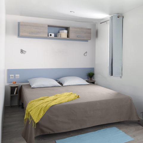 BUNGALOW 6 personnes - 2 chambres et convertible salon + climatisation