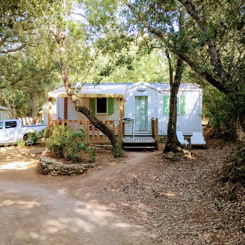BUNGALOW 6 personnes - 2 chambres et convertible salon + climatisation