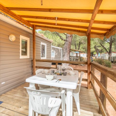 BUNGALOW 4 personnes - Mobil-home Eco 2 Chambres 4 Personnes Dimanche