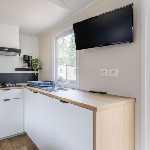 BUNGALOW 6 personnes - Mobil-Home Confort + 3 Chambres 6 Personnes Samedi