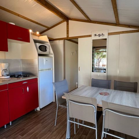 Chalet 5 personnes - 2 chambres climatisé
