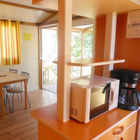 Chalet 5 personnes - 2 chambres climatisé