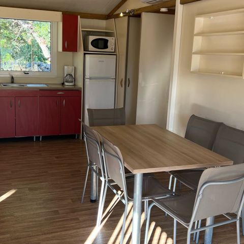 Chalet 6 personnes - Chalet bois 3 chambres Climatisé - Dimanche