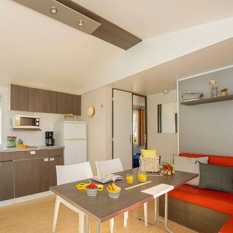 Mobilhome 6 personnes - Mobil-home | Classic | 3 Ch. | 6 Pers. | Terrasse Couverte | TV