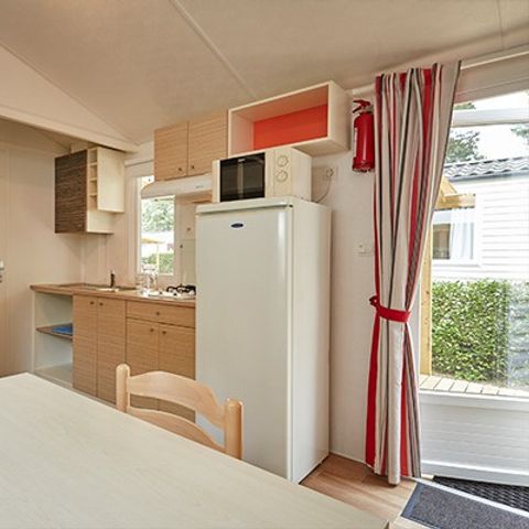 BUNGALOW 2 personnes - Classic | 1 Ch. | 2 Pers. | Terrasse surélevée | TV