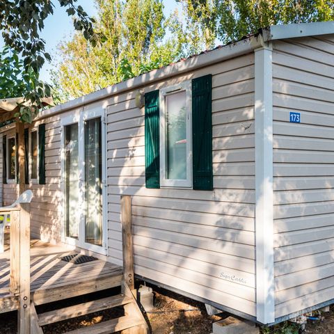 BUNGALOW 6 personnes - Mobil-home | Classic | 2 Ch. | 4/6 Pers. | Terrasse surélevée | TV