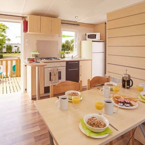 BUNGALOW 6 personnes - Mobil-home | Classic | 2 Ch. | 4/6 Pers. | Terrasse surélevée | TV