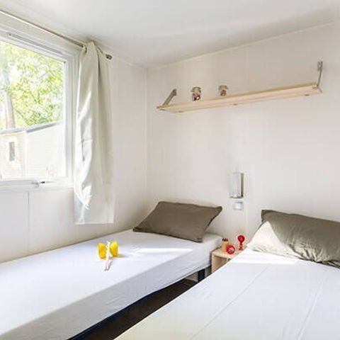 BUNGALOW 4 personnes - Mobil-home | Comfort | 2 Ch. | 4 Pers. | Terrasse surélevée