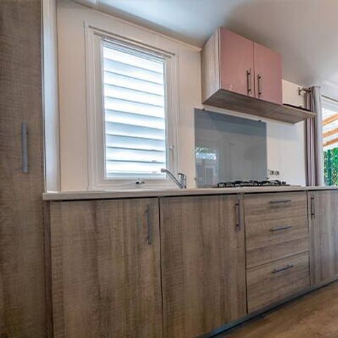 BUNGALOW 4 personnes - Mobil-home | Comfort | 2 Ch. | 4 Pers. | Terrasse surélevée