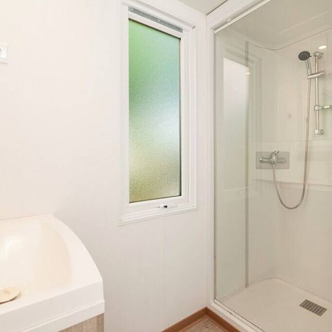 BUNGALOW 6 personnes - Mobil-home | Comfort | 3 Ch. | 6 Pers. | Terrasse simple | Clim.