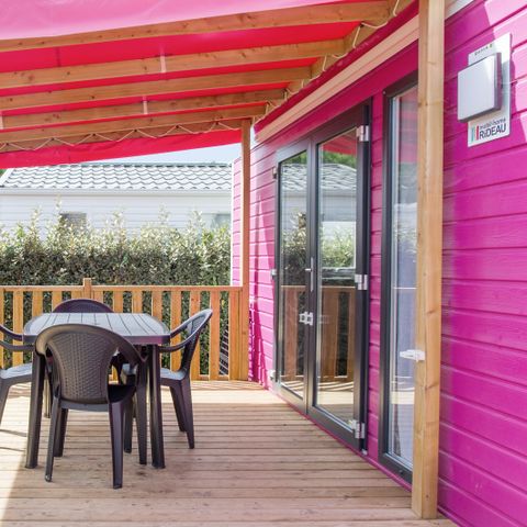 BUNGALOW 5 personnes - AUTHENTIQUE - TV - PLANCHA