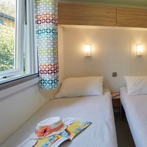 Mobilhome 6 personnes - Comfort XL | 3 Ch. | 6 Pers. | Terrasse surélevée | Clim.