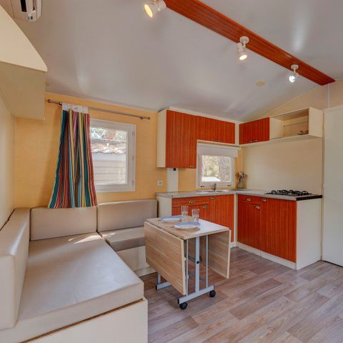 Mobilhome 6 personnes - Comfort | 3 Ch. | 6 Pers. | Terrasse surélevée | Clim.
