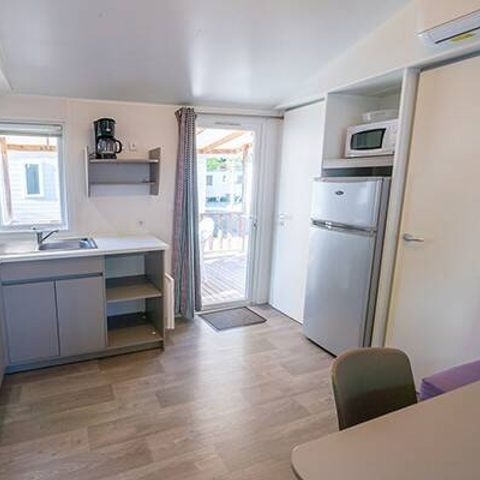 Mobilhome 6 personnes - Mobil-home | Classic | 3 Ch. | 6 Pers. | Terrasse surélevée | Clim.