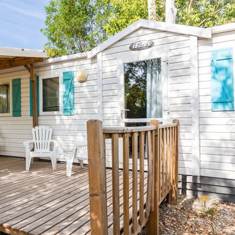 Mobilhome 6 personnes - Mobil-home | Classic | 3 Ch. | 6 Pers. | Terrasse surélevée | Clim.