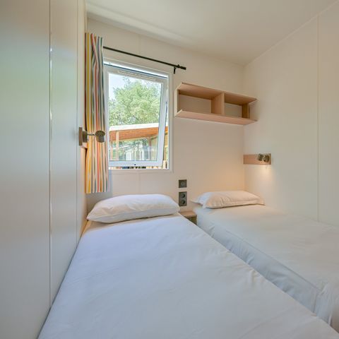 Mobilhome 4 personnes - Comfort | 2 Ch. | 4 Pers. | Terrasse surélevée | Clim.