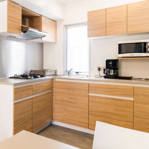 Mobilhome 4 personnes - Mobil-home | Premium | 2 Ch. | 4 Pers. | Terrasse simple | Clim. | TV