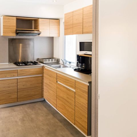 Mobilhome 4 personnes - Mobil-home | Premium | 2 Ch. | 4 Pers. | Terrasse simple | Clim. | TV