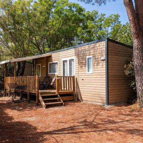 Mobilhome 6 personnes - Mobil-home | Premium Exclusive | 3 Ch. | 6 Pers. | Terrasse Lounge | Clim. | TV