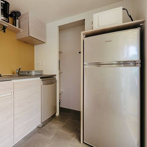 Mobilhome 4 personnes - Mobil-home | Premium Exclusive | 2 Ch. | 4 Pers. | Terrasse Lounge | Clim. | TV
