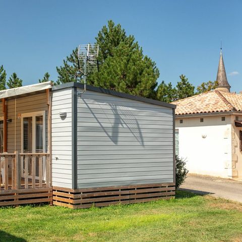Mobilhome 4 personnes - Mobil-home | Premium Exclusive | 2 Ch. | 4 Pers. | Terrasse Lounge | Clim. | TV