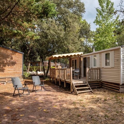 Mobilhome 6 personnes - Mobil-home | Comfort | 3 Ch. | 6 Pers. | Terrasse Lounge | Clim.