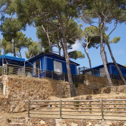 TENTE TOILE ET BOIS 5 personnes - Super Lodge Tent  Cala Gogo (sans sanitaires) Par Lietsyle Holidays 