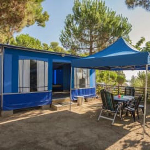 TENTE TOILE ET BOIS 5 personnes - Super Lodge Tent  Cala Gogo (sans sanitaires) Par Lietsyle Holidays 