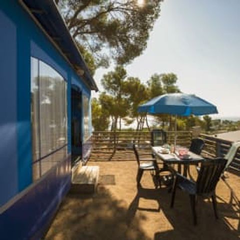 TENTE TOILE ET BOIS 5 personnes - Super Lodge Tent  Cala Gogo (sans sanitaires) Par Lietsyle Holidays 