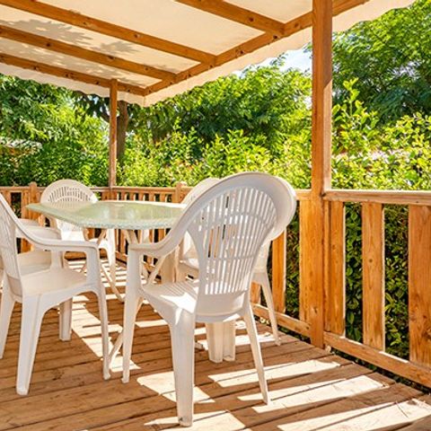 BUNGALOW 6 personnes - Classic | 3 Ch. | 6 Pers. | Terrasse surélevée