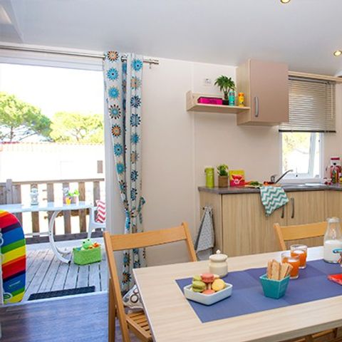 BUNGALOW 6 personnes - Classic XL | 2 Ch. | 4/6 Pers. | Terrasse Simple