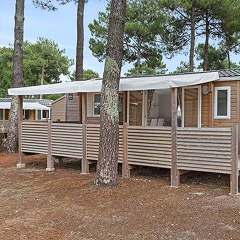 BUNGALOW 6 personnes - Comfort XL | 3 Ch. | 6 Pers. | Terrasse surélevée
