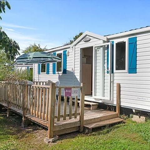 BUNGALOW 6 personnes - Mobil-home | Classic | 3 Ch. | 6 Pers. | Terrasse surélevée non couverte | 1 SDB