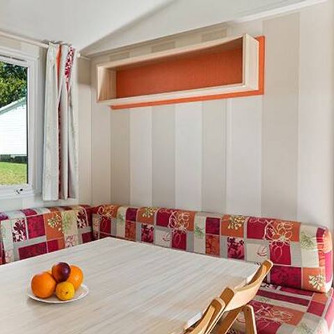 BUNGALOW 6 personnes - Mobil-home | Classic | 3 Ch. | 6 Pers. | Terrasse surélevée non couverte | 1 SDB