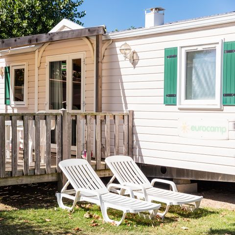 BUNGALOW 6 personnes - Mobil-home | Classic XL | 3 Ch. | 6 Pers. | Terrasse surélevée | Clim.