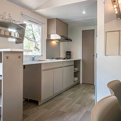 BUNGALOW 6 personnes - Mobil-home | Comfort | 2 Ch. | 4/6 Pers. | Terrasse surélevée