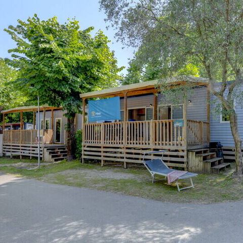 Mobilhome 6 personnes - Mobil-home | Premium | 3 Ch. | 6 Pers. | Terrasse Lounge | Clim.