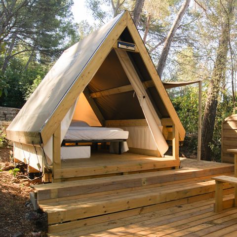 LODGE 2 personnes - Lodge MINI CANNELLE 6m² max 2 personnes