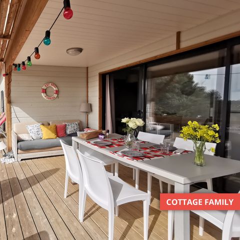 BUNGALOW 8 personnes - Cottage FAMILY 63m² (3 chambres)