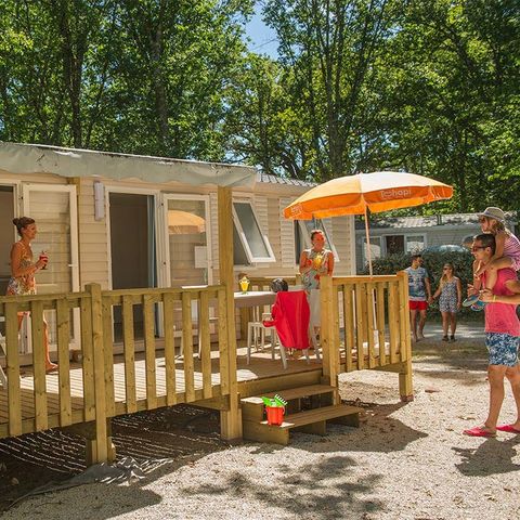 BUNGALOW 4 personnes - Comfort XL | 2 Ch. | 4 Pers. | Terrasse surélevée | Clim.