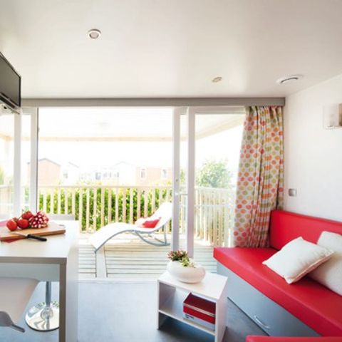 BUNGALOW 4 personnes - Comfort XL | 2 Ch. | 4 Pers. | Terrasse surélevée | TV