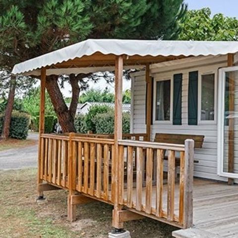 BUNGALOW 6 personnes - Comfort XL | 3 Ch. | 6 Pers. | Terrasse surélevée