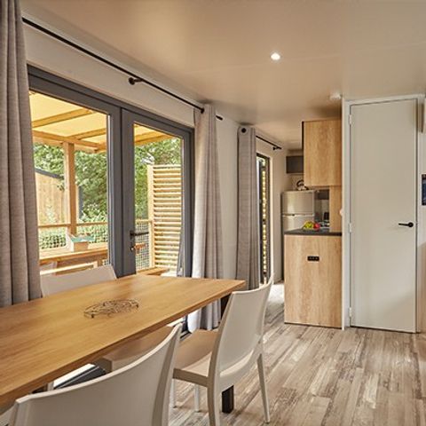 BUNGALOW 6 personnes - Premium Exclusive | 3 Ch. | 6 Pers. | Terrasse surélevée | Clim. | TV