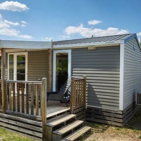 BUNGALOW 4 personnes - Ultimate | 2 Ch. | 4 Pers. | Terrasse Surélevée | 2 SDB | Clim. | TV